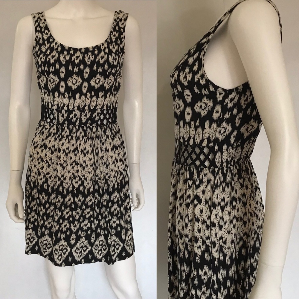 American Rag Elastic Waist Tank Dress Fit Flare
